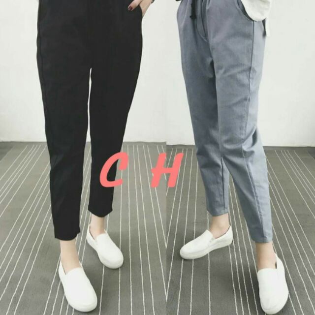 Quần baggy chun