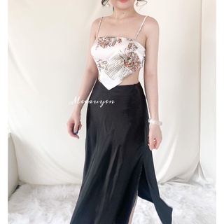 Chân váy lụa (lẻ 1 chân váy lụa) Mevauyen
