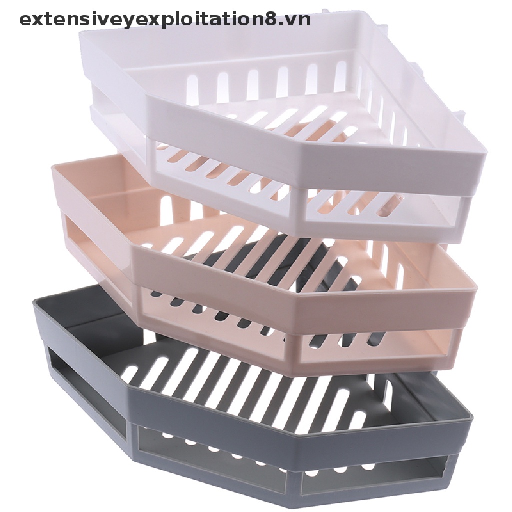 Giá Đỡ Hình Tam Giác Gắn Góc Tường Nhà Tắm Tiện Dụng