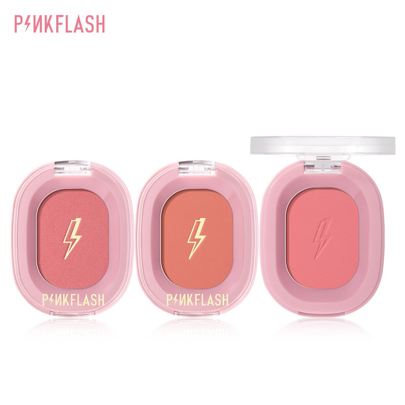 Phấn Má Hồng Pinkflash 9 Màu Trang Điểm Trông Tự Nhiên Dành Cho Bạn Gái