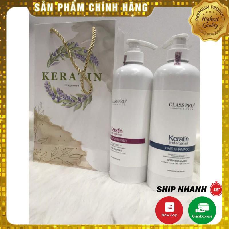 Cặp dầu gội xả KERATIN & COLLAGEN