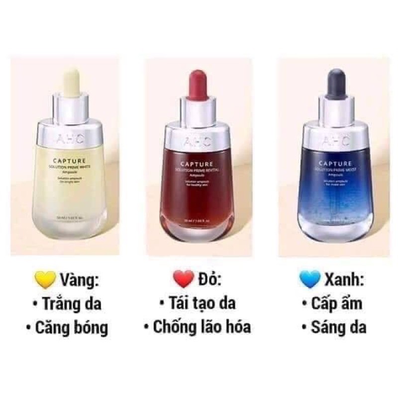 [ Chuẩn Auth 100%] Tinh chất SERUM AHC giúp da căng bóng