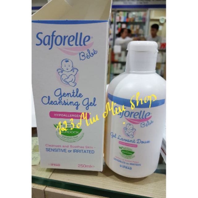 Sữa tắm em bé saforelle Bebe