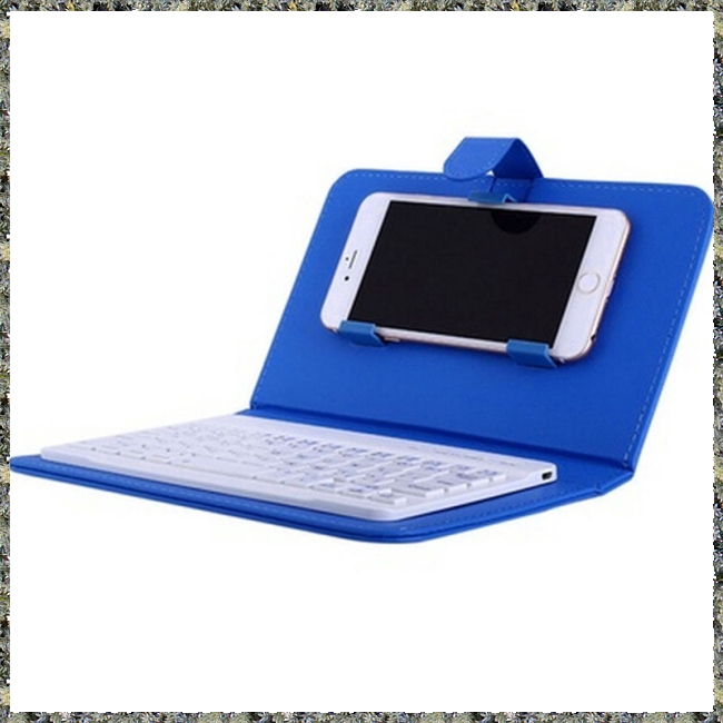 Case dành cho bàn phím rời không dây tiện lợi bằng da PU cho điện thoại 4.2-6.8 inch và bàn phím bluetooth