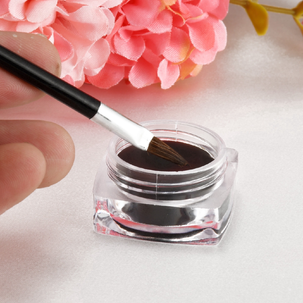 Gel màu + cọ kẻ viền mắt chống trôi màu cho mắt đẹp thời gian dài | BigBuy360 - bigbuy360.vn