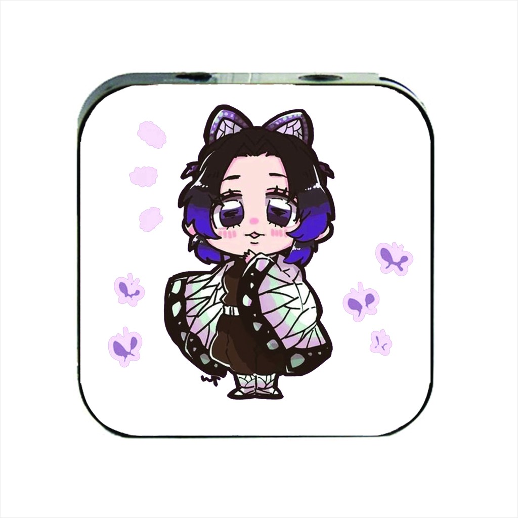 Máy nghe nhạc mp3 Kimetsu no Yaiba Thanh Gươm Diệt Quỷ cầm tay mini tặng tai nghe cắm có mic &amp; dây sạc anime chibi m2