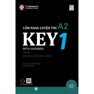 Mã bmbau50 giảm 7% tối đa 50k đơn 99k sách - cẩm nang luyện thi a2 - key 1 - ảnh sản phẩm 1