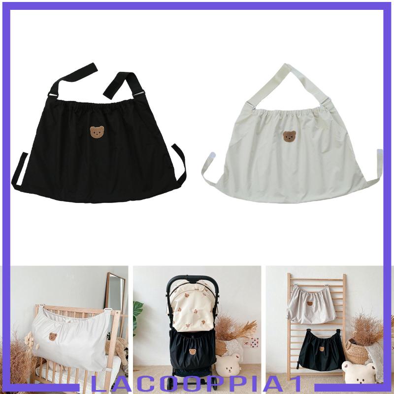 1 Túi Đựng Đồ Dùng Treo Xe Đẩy Em Bé Thiết Kế Dây Đeo Tùy Chỉnh Tiện Dụng