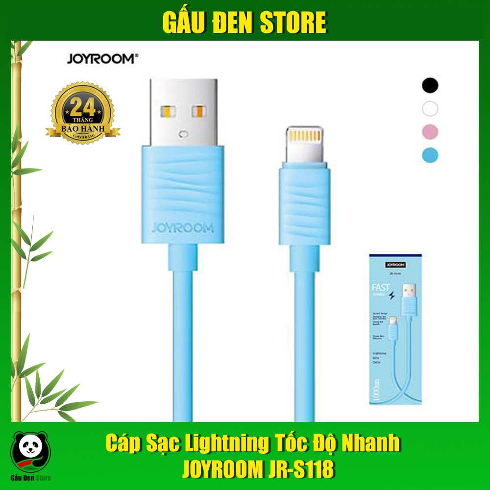 Cáp Sạc Lightning tốc độ nhanh hiệu JOYROOM JR-S118