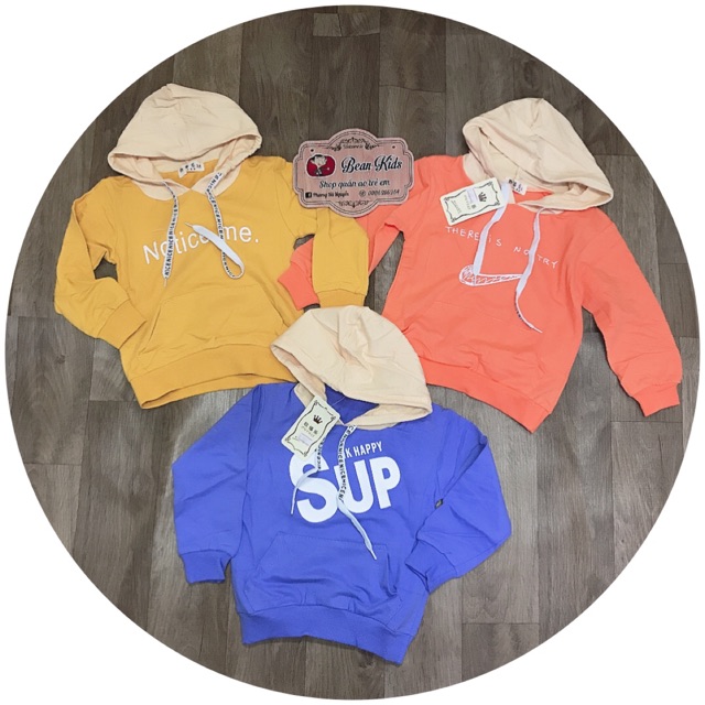 Hoodie cho bé trai bé gái