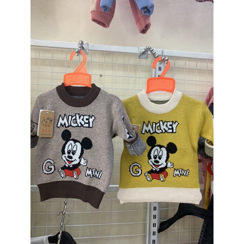 áo len mickey
