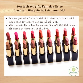 [US_ONLY] Son Estee Lauder TÁCH SET CÁC MẪU - INBOX LẤY ẢNH SON và chọn màu