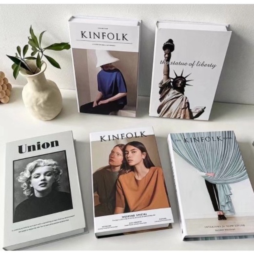 SÁCH GIẢ như thật decor chụp ảnh, trang trí shop, phòng mẫu, kệ sách