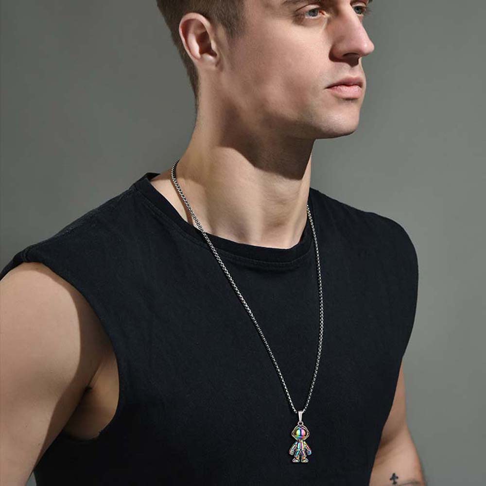 Vòng cổ Mặt Hình Phi Hành Gia Nhiều Màu Sắc