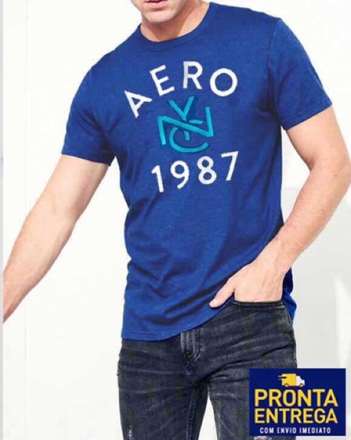 Áo phông cotton aero nam