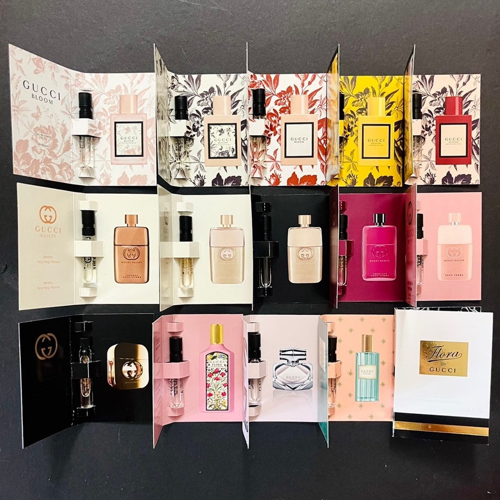 Sample Mẫu thử Vial Nước Hoa chính hãng Gucci Bloom các mùi , Gucci Guilty, Gucci Bamboo