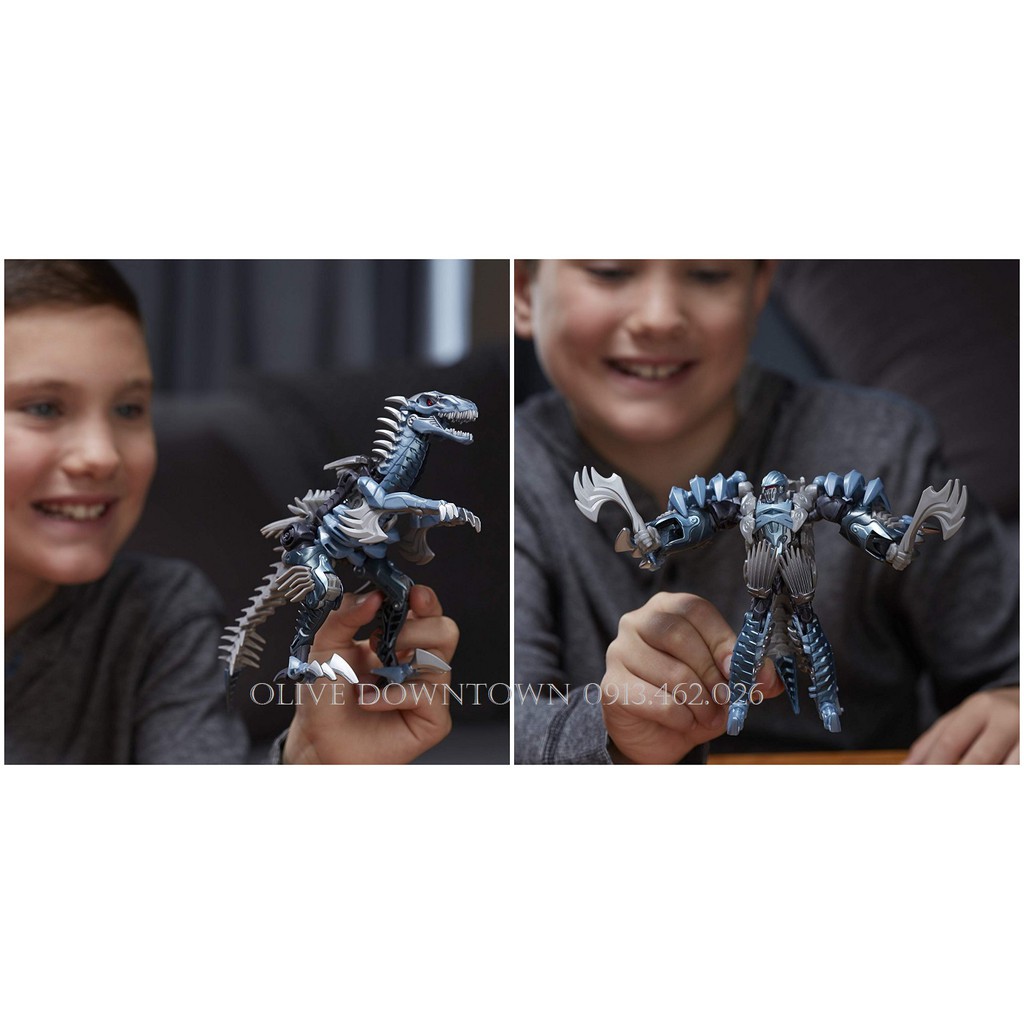 Dinobot SLASH TLK04 ♻️ Mô hình Robot lắp ráp cao 13cm - Transformers phim The Last Knight