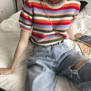 Áo len lỗ mongtoghi mỏng