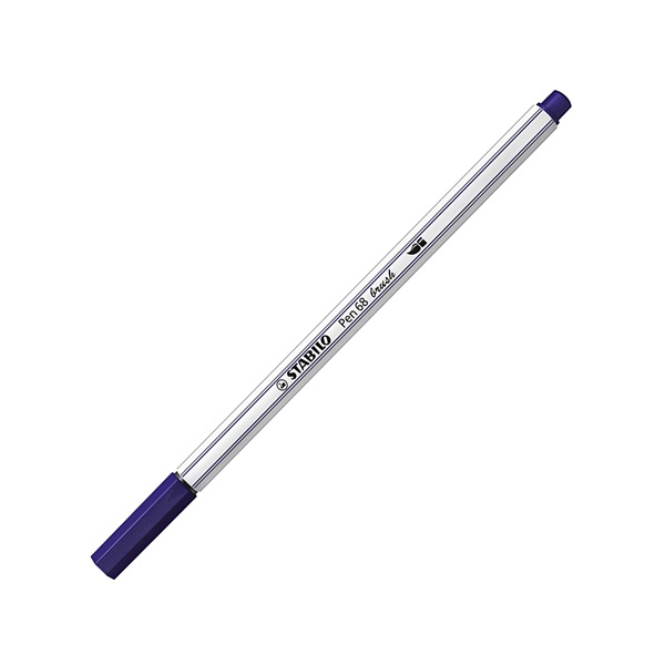Bút Lông Stabilo brush XANH ĐEN PN68BR-22