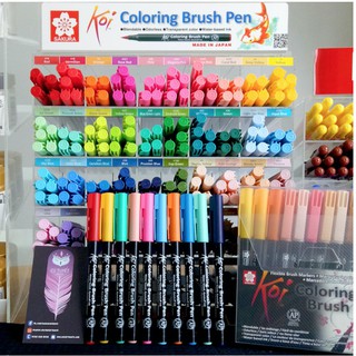 Bút cọ thư pháp màu nước SAKURA KOI Coloring Brush Pen