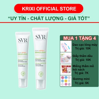 Kem Chống Nắng SVR Làm Giảm Mụn, Không Bóng Nhờn 40ml Sebiaclear Crème SPF50