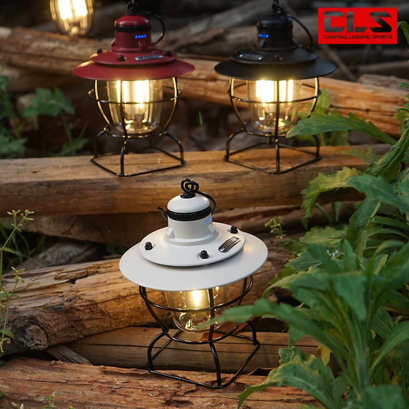 Đèn bão, đèn led camping cắm trại kết hợp trang trí 3 chế độ sáng.