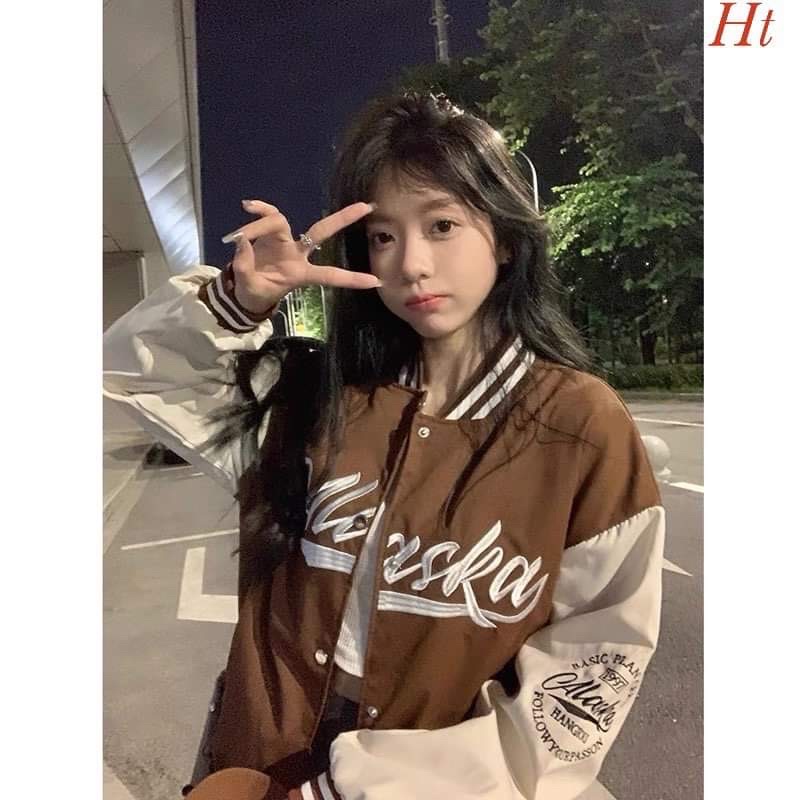 Áo bomber nỉ Alaska H2A866