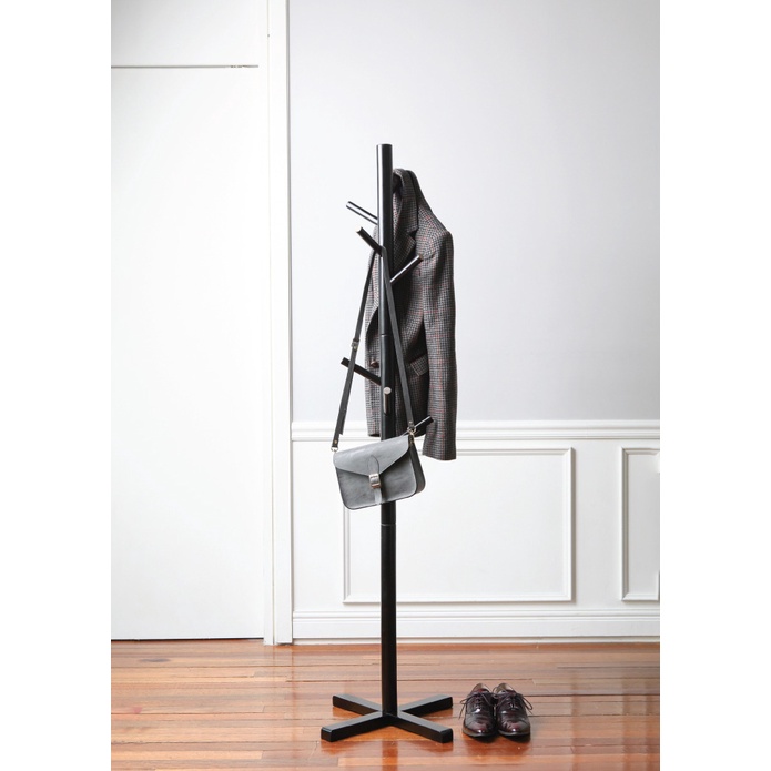 CÂY TREO QUÂN ÁO - PHỤ KIỆN HÀN QUỐC - STANDING HANGER BLACK - ORI NỘI THẤT HÀN QUỐC