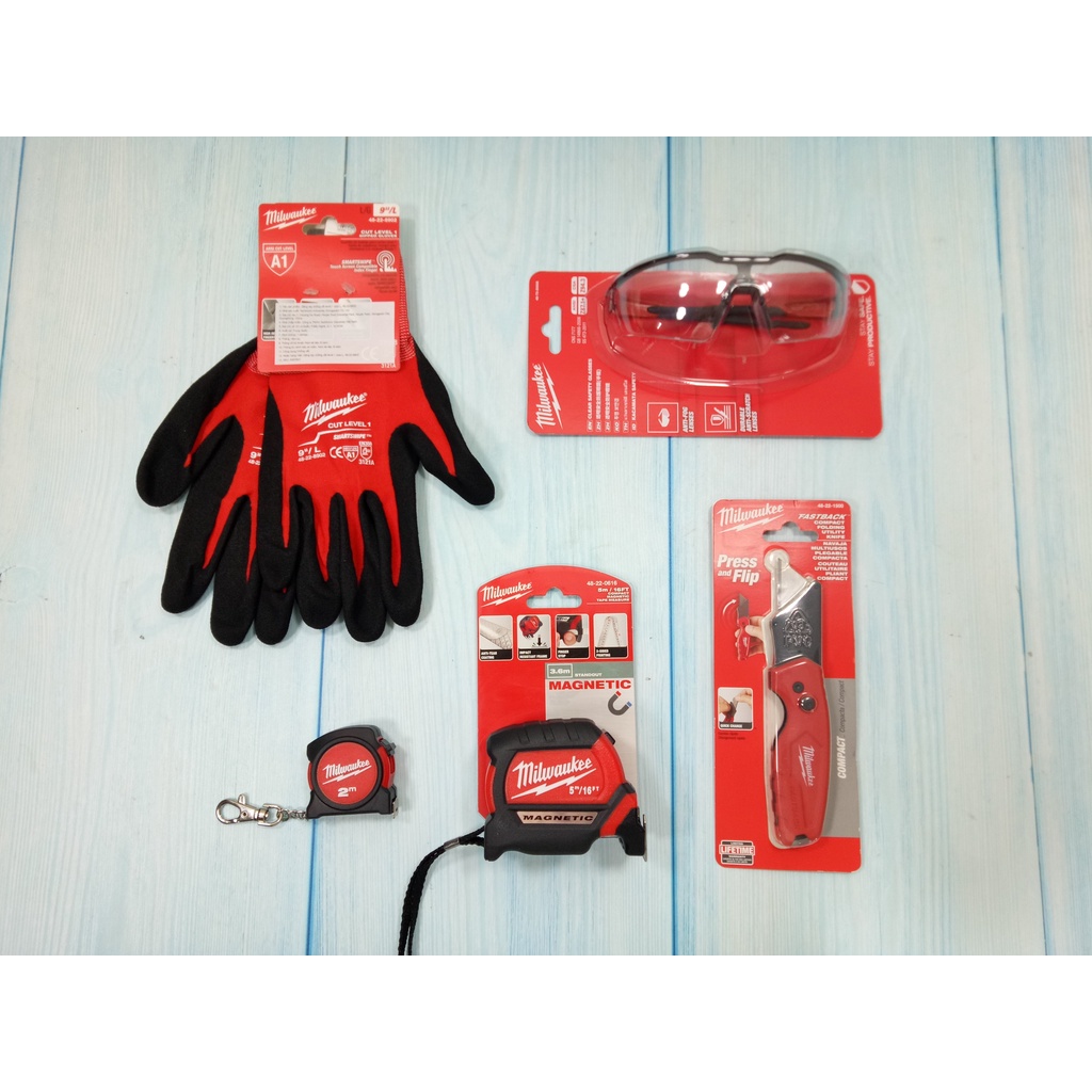 Combo Milwaukee chính hãng MK10 Nghề Mộc