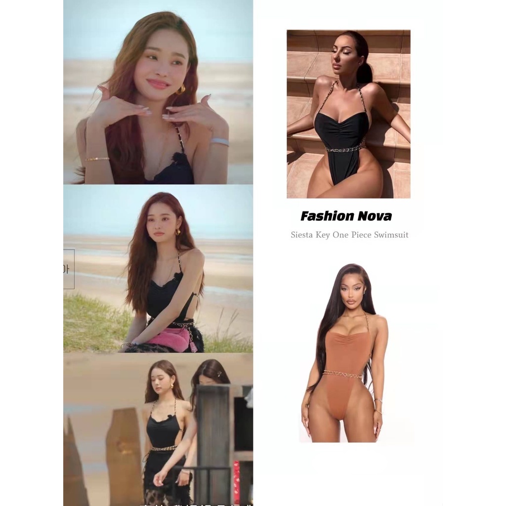 Bộ Đồ Bơi 2 Mảnh Thời Trang Nova Siesta Key One Piece + Chân Váy