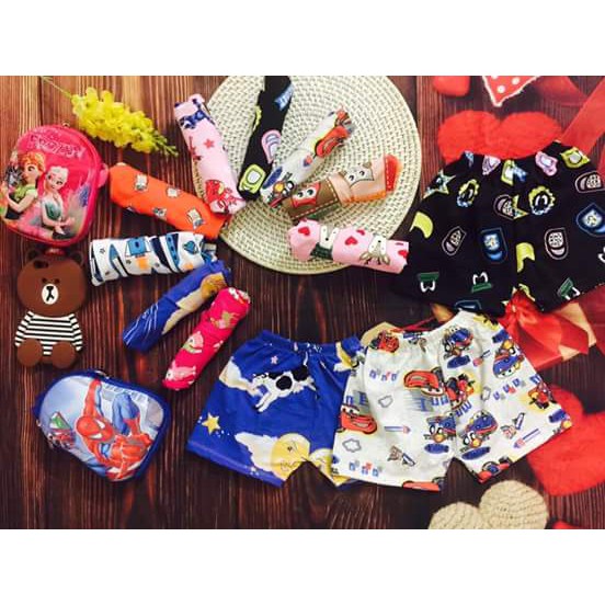 combo 10 quần cater bozip cho bé