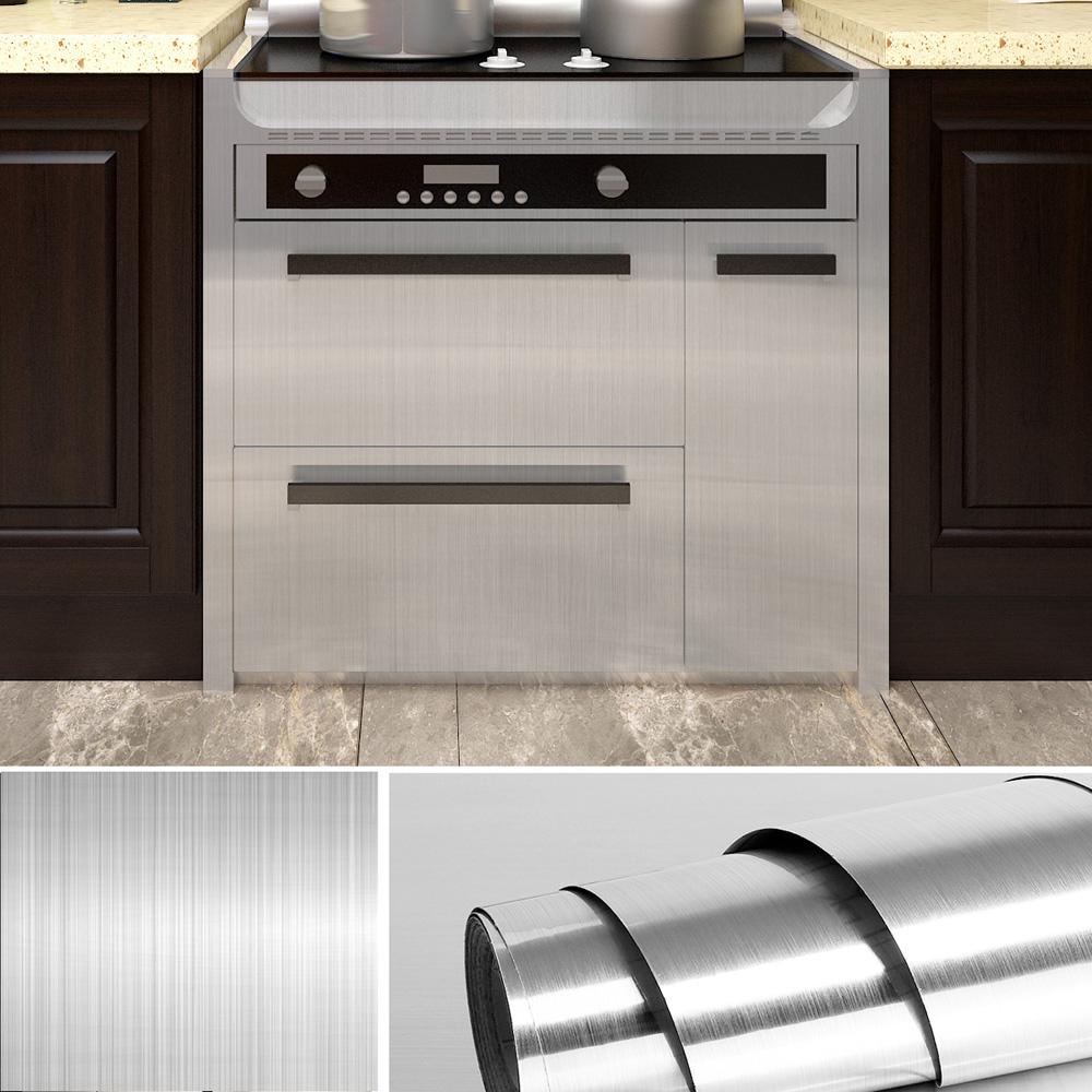 Miếng Dán Tường Bằng Kim Loại Chống Thấm Nước Độc Đáo Trang Trí Nhà Cửa DIY