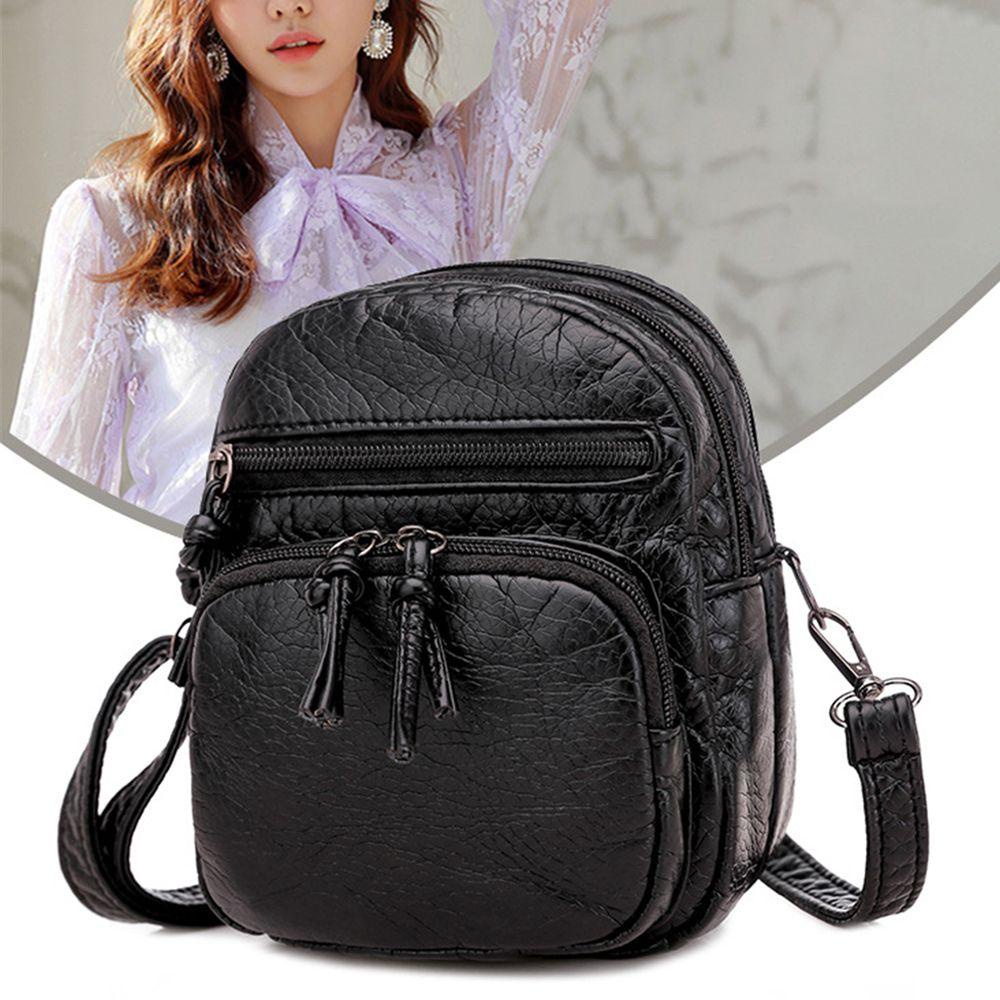 Túi Đeo Chéo Đựng Điện Thoại Phong Cách Retro Cho Nữ