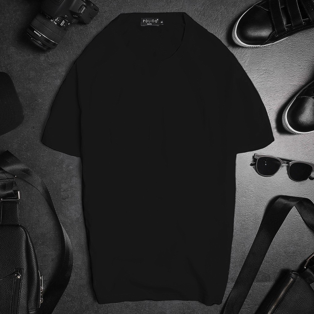 Combo 3 áo thun trơn cổ tròn tay lỡ Đen, Trắng , Xám Chất Liệu Thun Lạnh Co dãn mềm mịn - shopmens - Ac122 | BigBuy360 - bigbuy360.vn