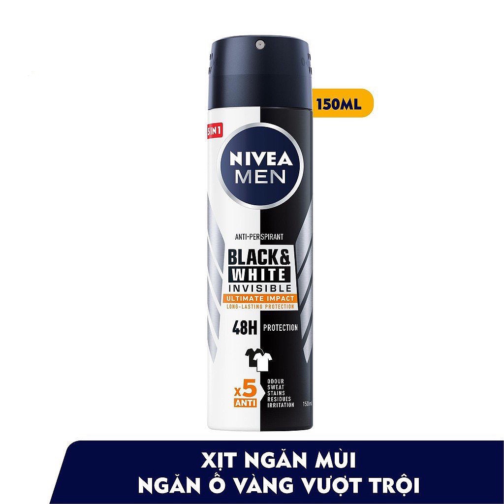 Xịt ngăn mùi Nivea Men ĐỦ LOẠI (150ml)