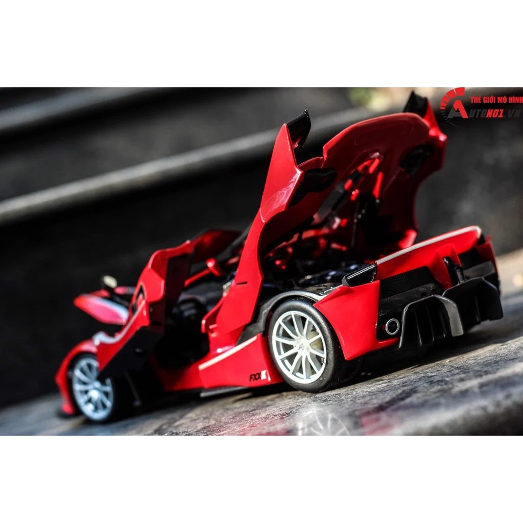 MÔ HÌNH FERRARI FXX K RED NO 10 1:18 BBURAGO 4230