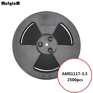 Bộ 2500 Linh Kiện Điều Chỉnh Điện Áp Ams1117-3.3 Ams113-3.3V Ams1117 Lm1117 1117