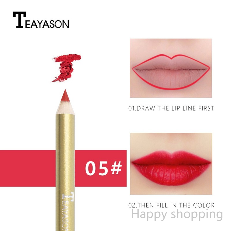 Mờ / Matte (Hàng Mới Về) Bút Kẻ Viền Môi Lâu Trôi Không Thấm Nước Nhiều Màu Sắc | BigBuy360 - bigbuy360.vn