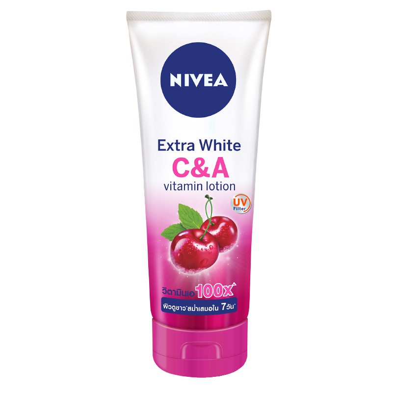 [HB Gift] Sữa dưỡng thể dưỡng trắng Nivea C&A vitamin Lotion-mini size 70ml-80377 | BigBuy360 - bigbuy360.vn