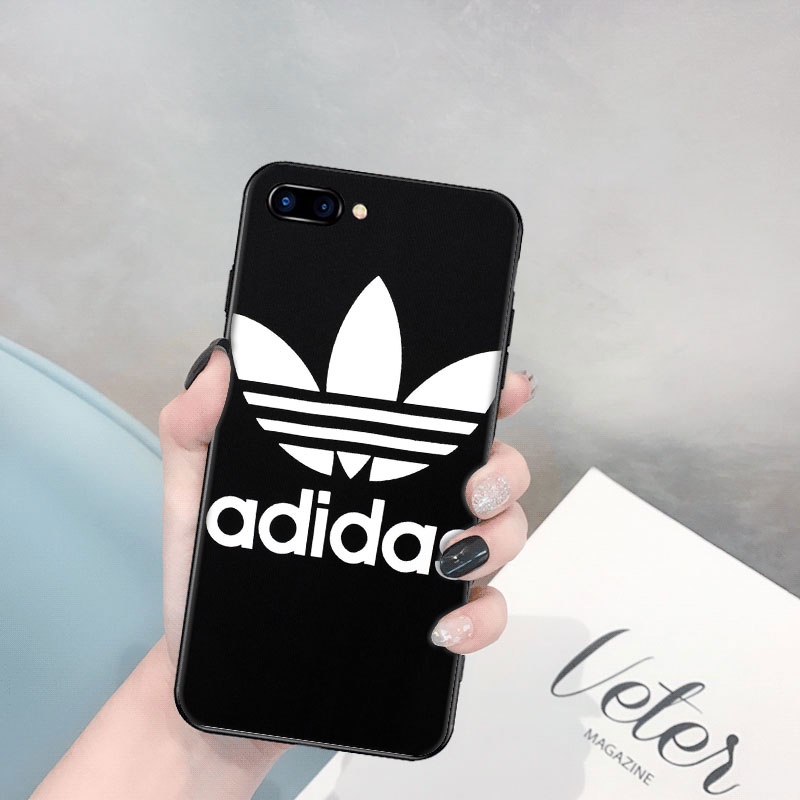 Ốp Điện Thoại Tpu Dẻo Họa Tiết Logo Adidas Thời Trang Cho Oppo Realme C2 C3 C11 C12 C15 C17 C20 C21 V15 5g 8