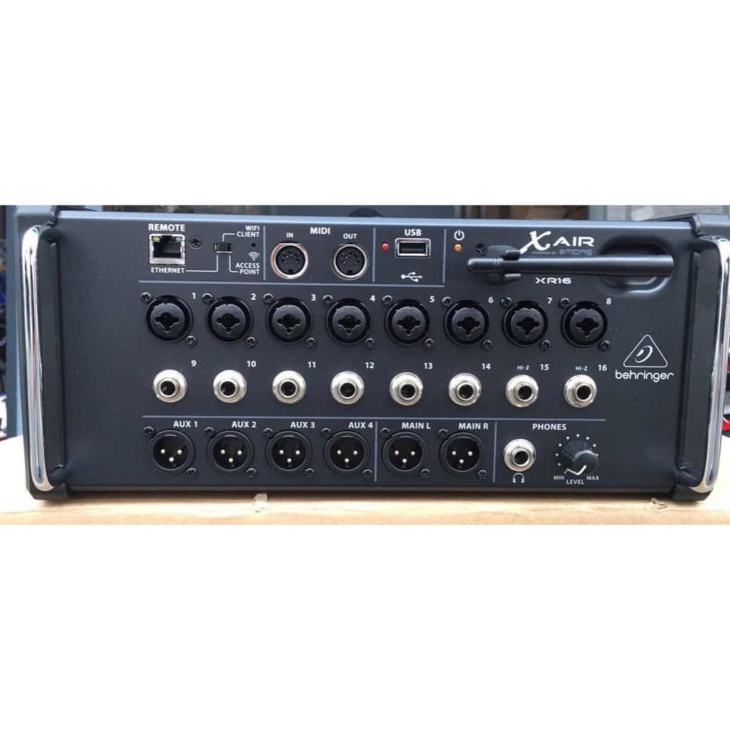 MIXER KỸ THUẬT SỐ SÂN KHẤU CHUYÊN NGHIỆP BEHRINGER XR16 CHÍNH HÃNG