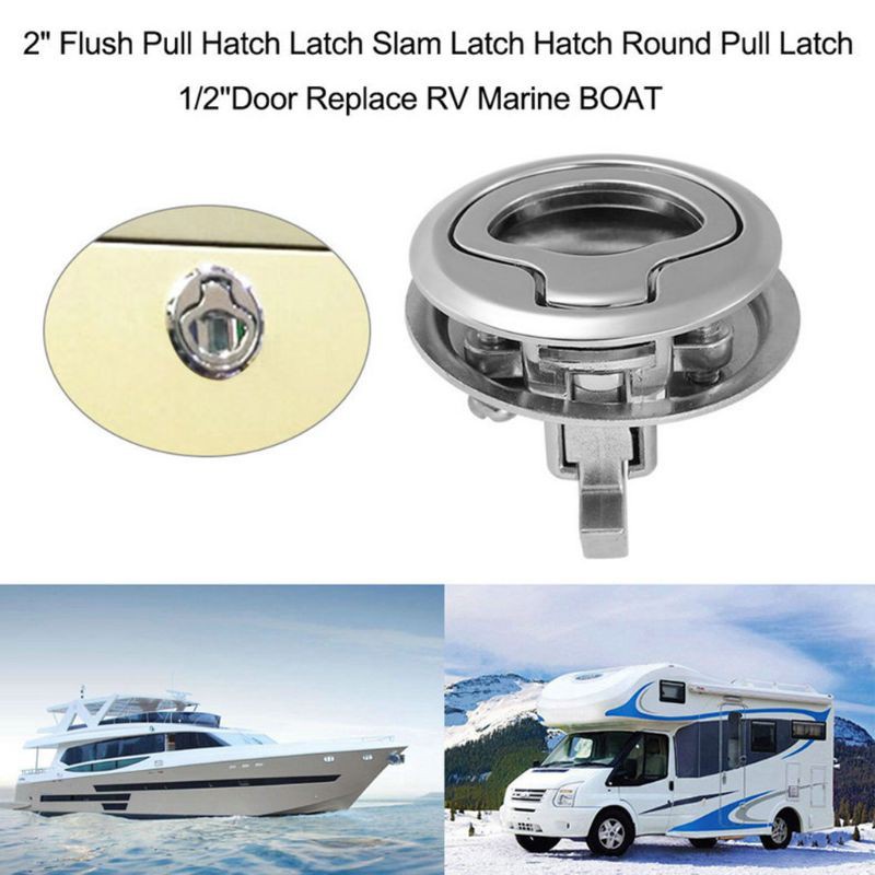 Chốt Kéo Bằng Thép Không Gỉ 2 &quot;Cho Tàu Thuyền Rv Caravan