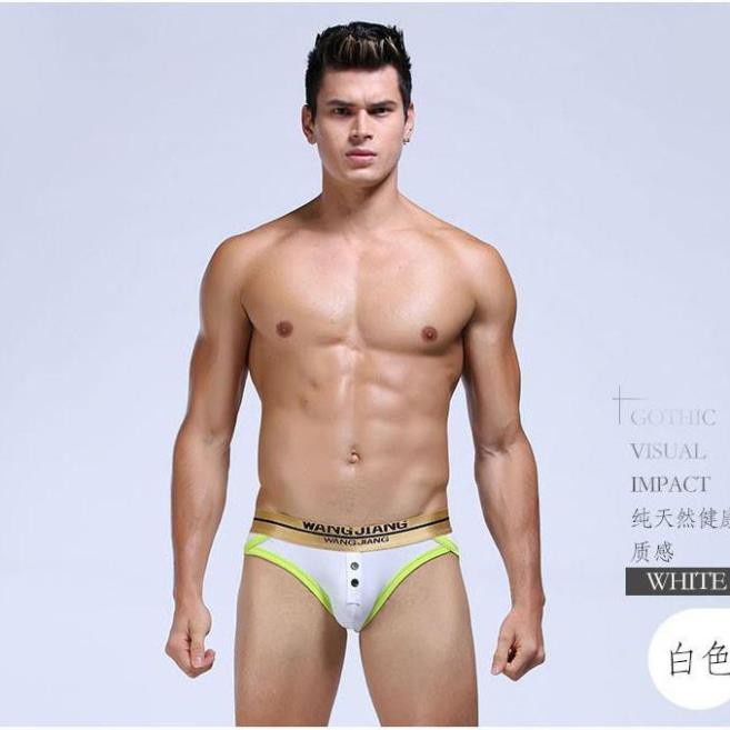 Quần lót nam tam giác cao cấp chất liệu thun cotton, Quần sịp nam tam giác thun cotton co dãn 4 chiều - 3017SJ