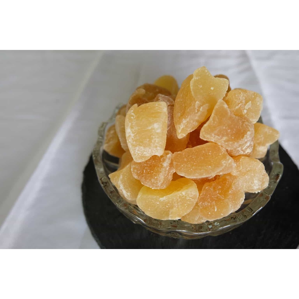 Gừng sấy dẻo gói 100gr làm đồ ăn vặt và tốt cho người huyết áp thấp