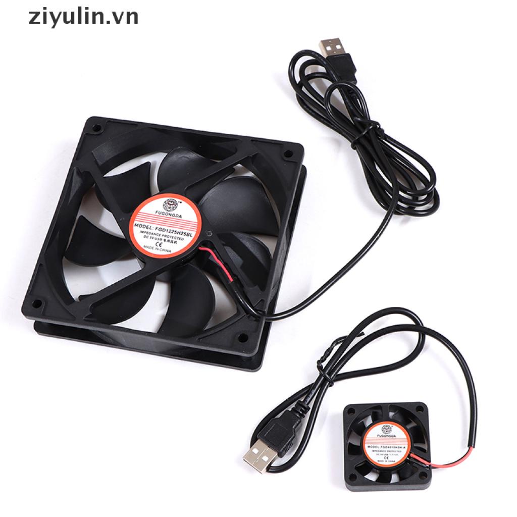 Quạt Làm Mát Máy Tính Không Chổi Than DC 5V USB Yên Tĩnh