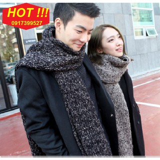 Khăn choàng len nam nữ thời trang Hàn Quốc K18KH1