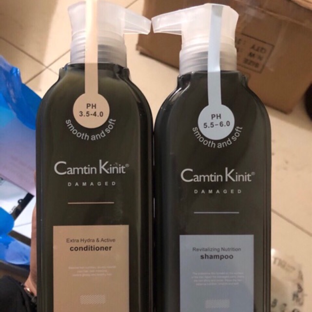 CAMTIN KINIT - CẶP DẦU GỘI DẦU XẢ DƯỠNG ẨM DƯỠNG SINH PHỤC HỒI TÓC SIÊU MỀM MƯỢT 6in1 CAMTIN KINIT 500-750ml