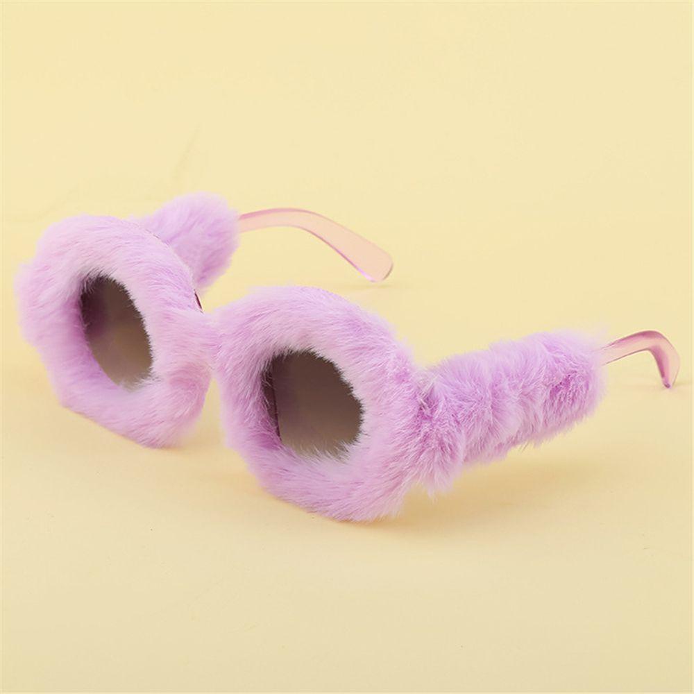 Kính Mát Gọng Tròn Kardashan Bằng Nhung Phong Cách Punk Cổ Điển Thời Trang Cho Nữ