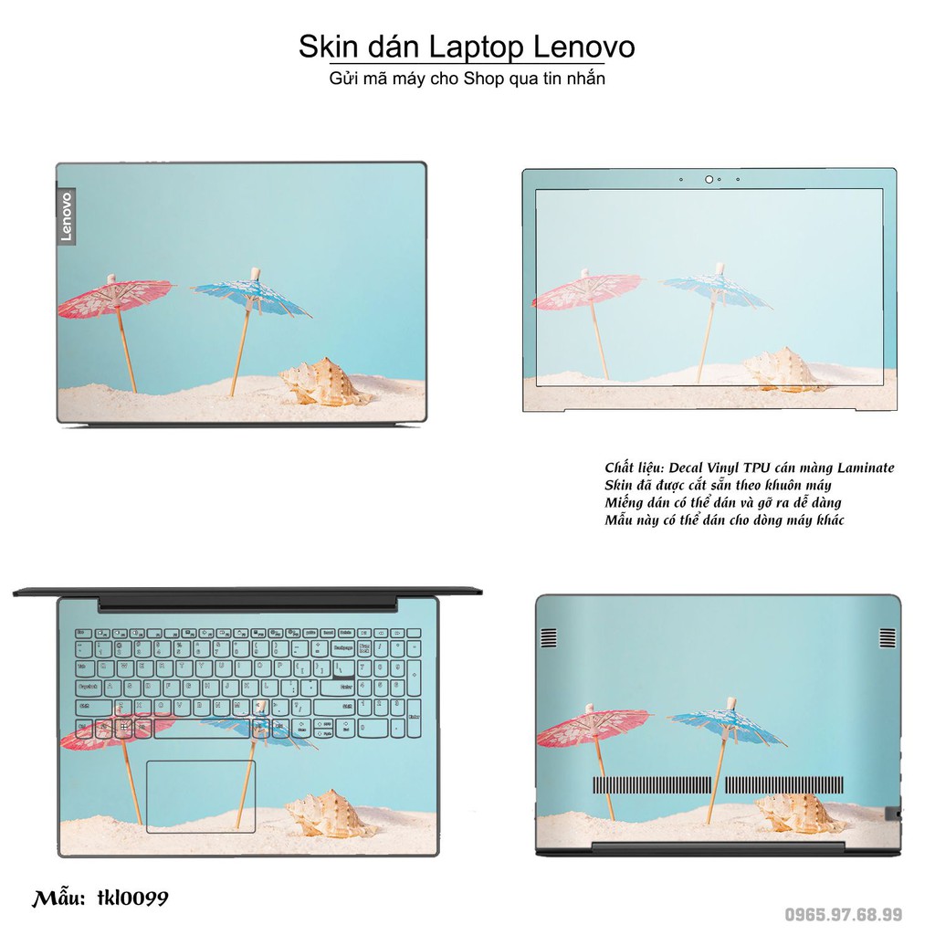 Skin dán Laptop Lenovo in hình thiết kế _nhiều mẫu 2