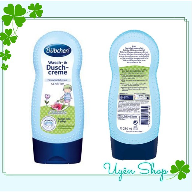 Bubchen Wasch Dusch Creme 230ml